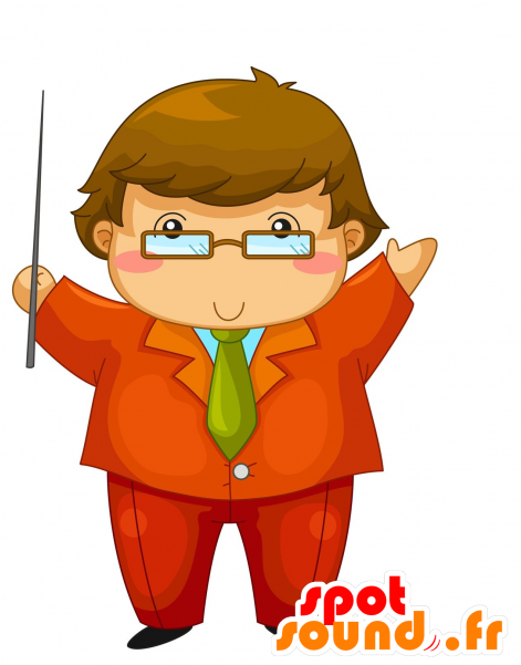 Child Mascot Teacher - Asagaossan New Spotsound Masot Yuru-chara Dressed Clipart (600x600), Png Download