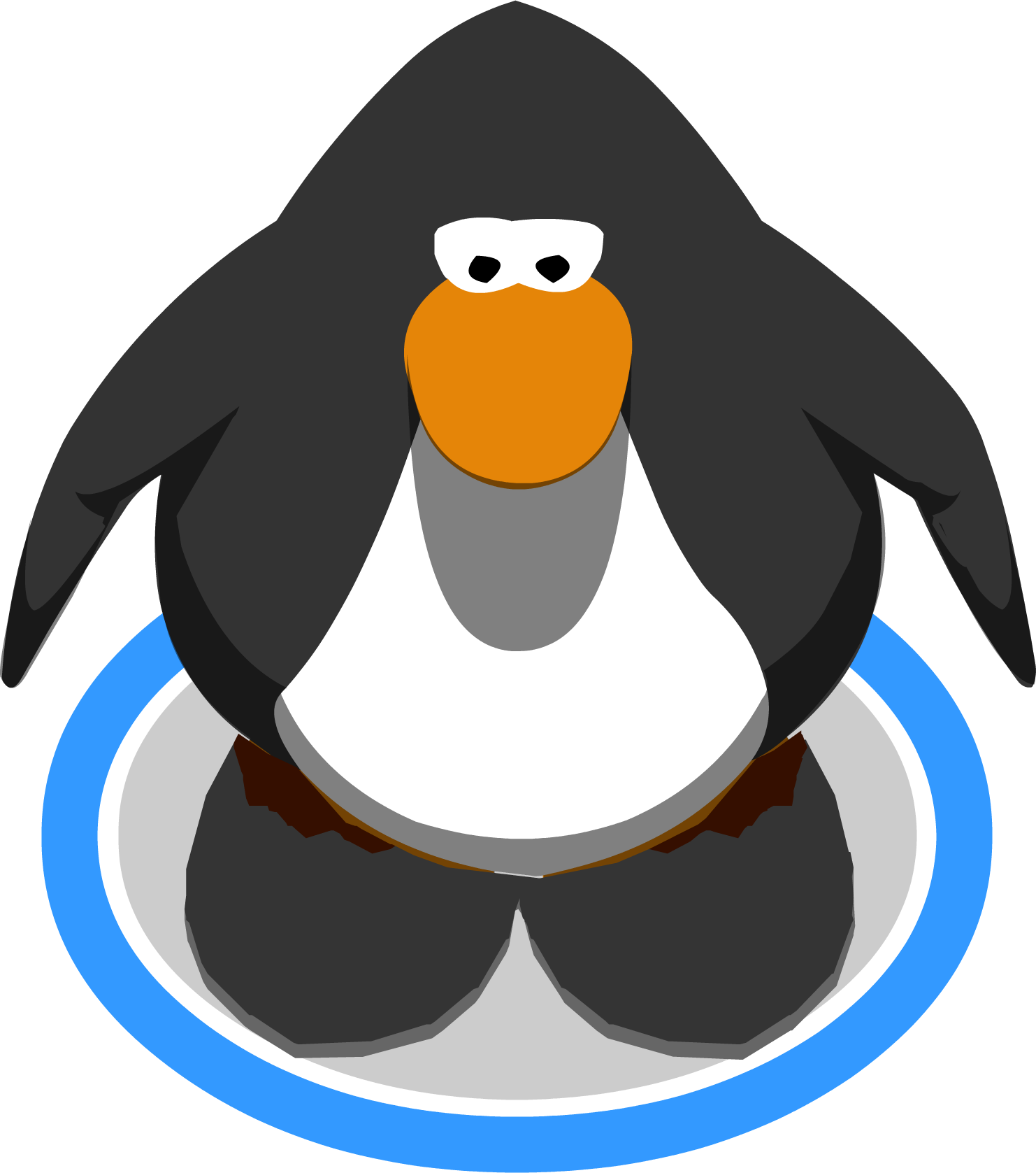 Horse Hooves Cu Ig - Club Penguin Png Clipart (1482x1677), Png Download