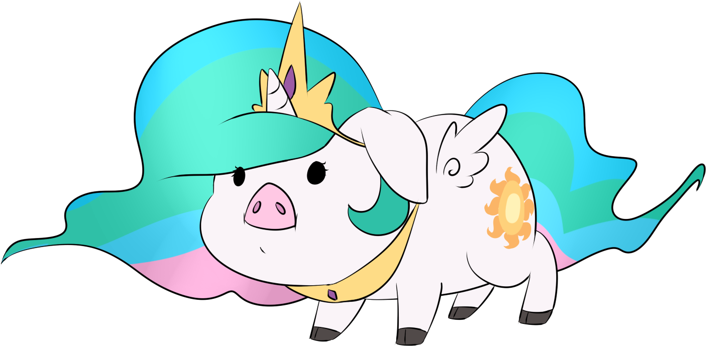 American Miniature Horse Green Mammal Vertebrate Fictional - Cartoon Clipart (1280x853), Png Download