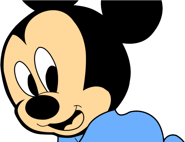 Blue Dress Clipart Baby Blue - Baby Mickey Mouse Blue - Png Download (640x480), Png Download