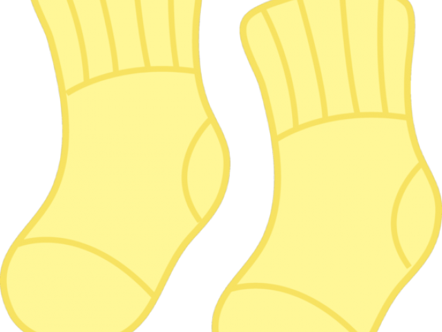Socks Clipart Baby Sock - Png Download (640x480), Png Download
