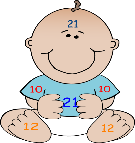 Baby Boy Clip Art - Png Download (564x598), Png Download