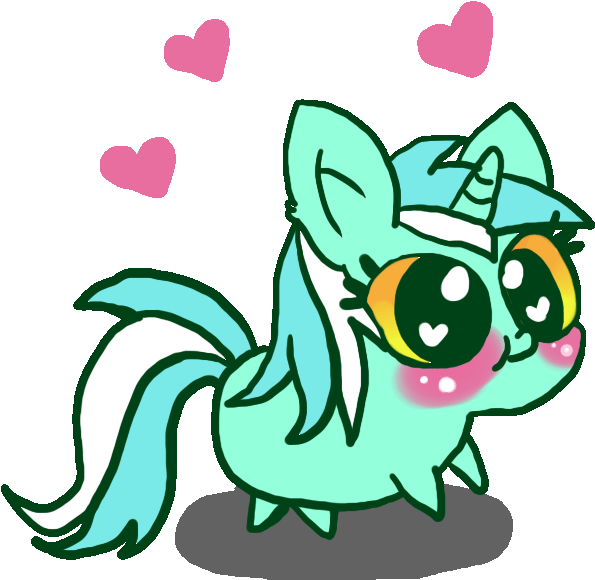 Moekonya, Blushing, Chibi, Cute, Heart, Heart Eyes, - Transparent Background Cute Heart Gif Clipart (631x630), Png Download