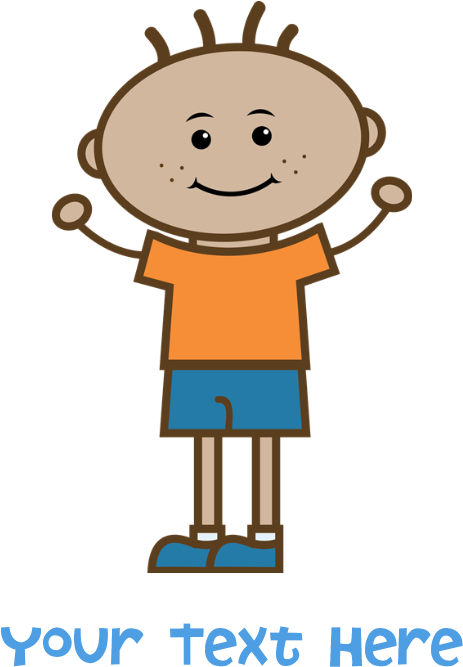 Stick Figure Boy Cap - Stick Figure Boy Shower Curtain Clipart (700x700), Png Download