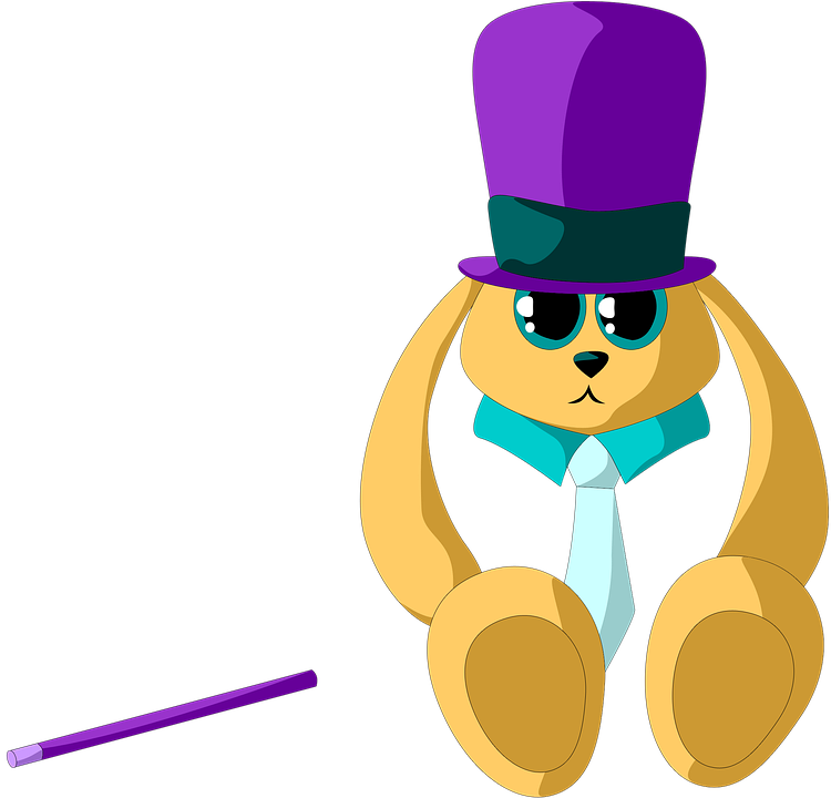 Yellow Wig Cliparts 6, Buy Clip Art - Rabbit - Png Download (750x720), Png Download