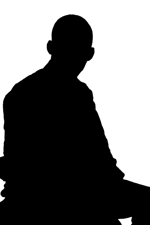 Person Sitting Silhouette 5, Buy Clip Art - Png Download (480x720), Png Download