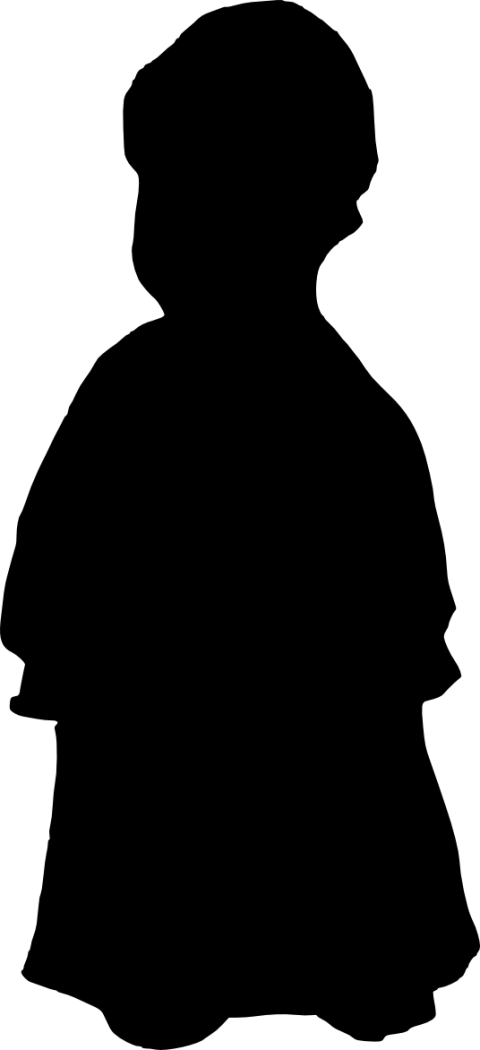 Free Png Baby Silhouette Png Images Transparent - Portable Network Graphics Clipart (480x1050), Png Download