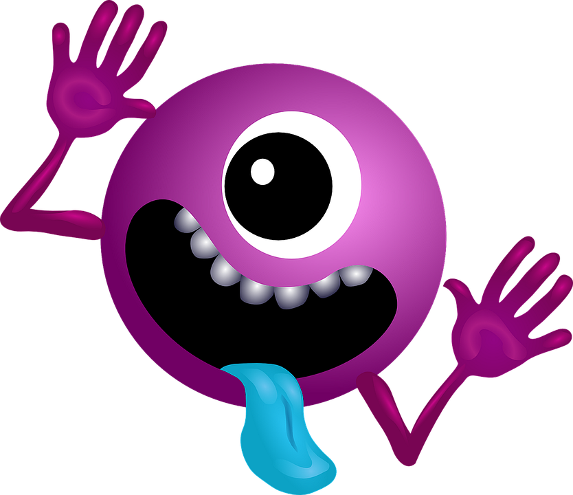 Monster Eyes Cliparts 17, Buy Clip Art - Galaxy Don T Panic - Png Download (834x720), Png Download