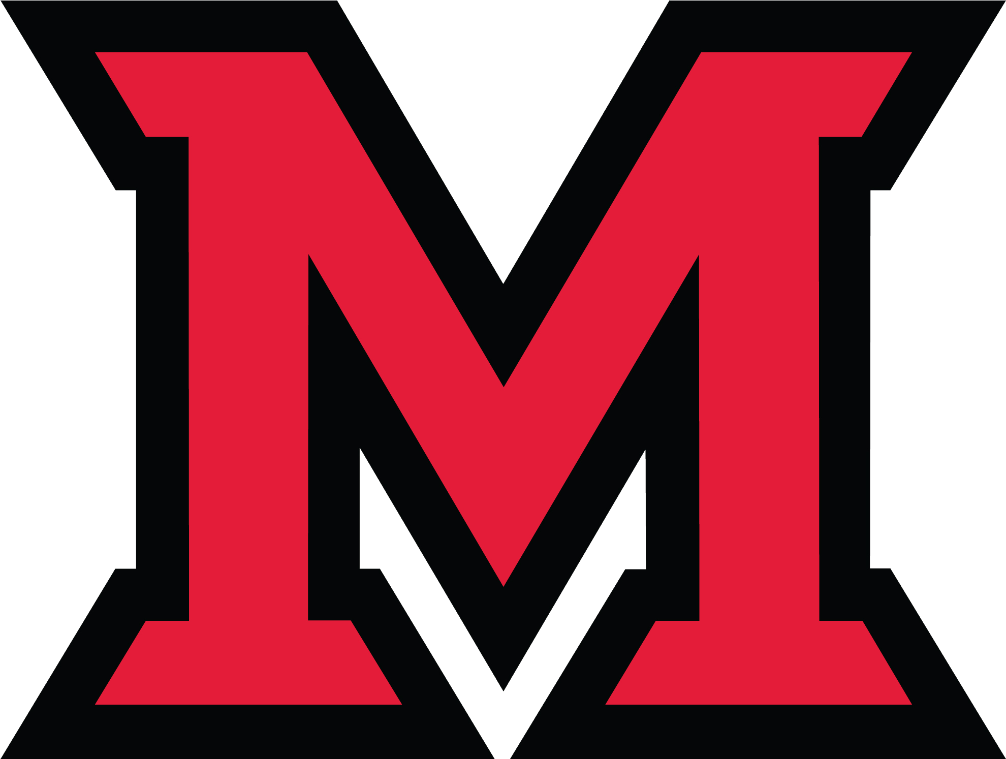 Miami Womens Volleyball Data - Miami University Logo Clipart (1979x1979), Png Download