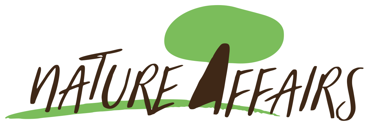 Logo Nature White Border - Logo Clipart (1250x450), Png Download