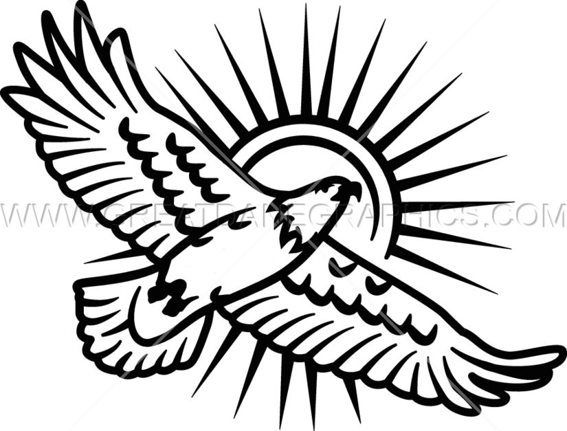 Soaring Metal Eagle - Gymnastics Federation Of India Clipart (825x627), Png Download