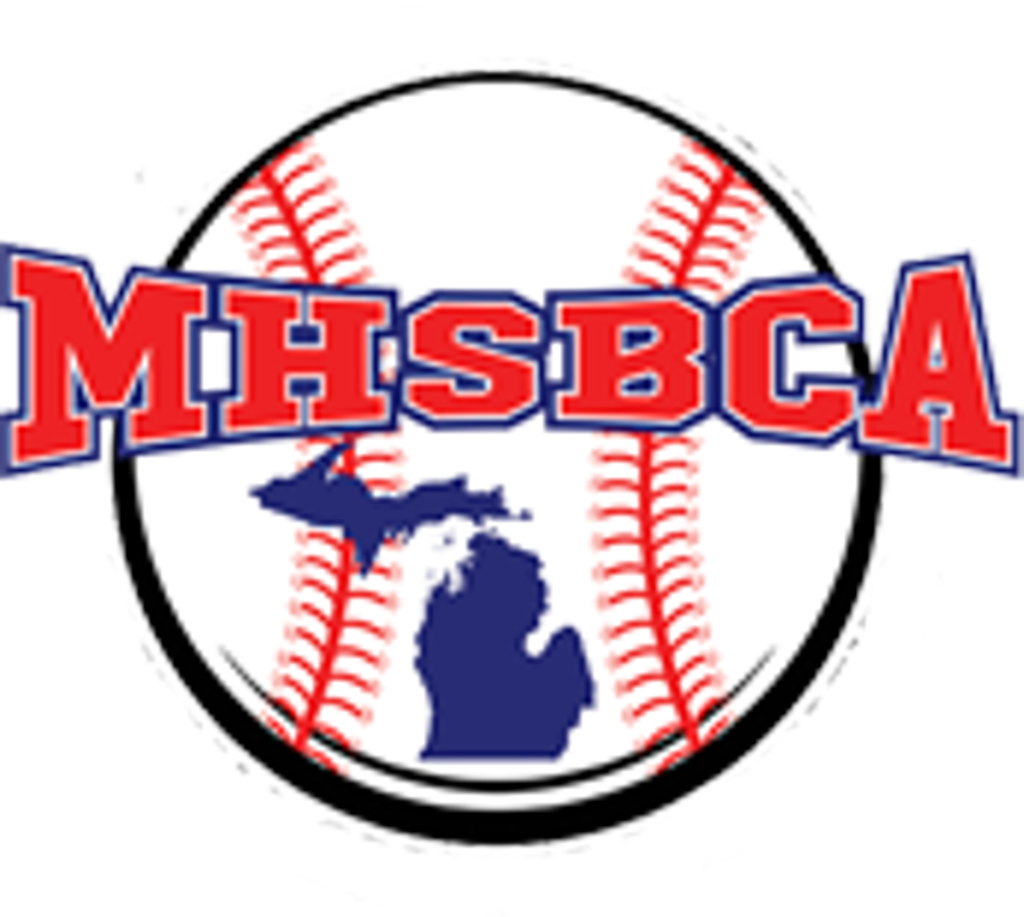 Baseball Links - State Of Michigan Clipart (1024x917), Png Download