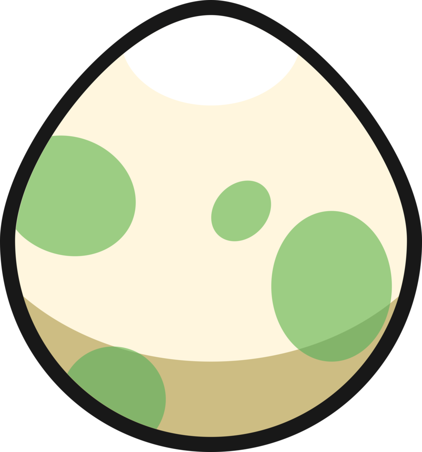 Eagles Clipart Egg - Pokemon Egg Png Transparent Png (863x925), Png Download