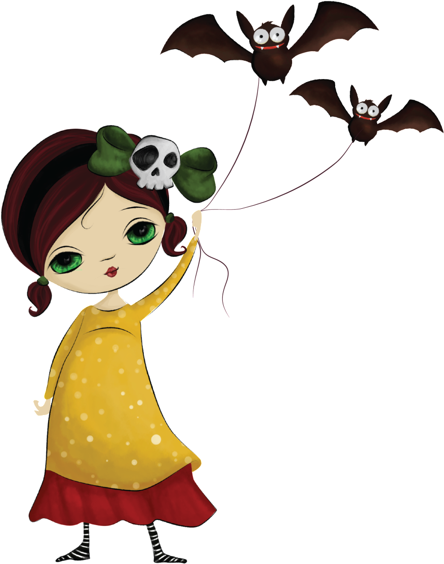 Watercolor Hand Drawn Cartoon Little Girl Transparent - Watercolor Painting Clipart (1024x1326), Png Download