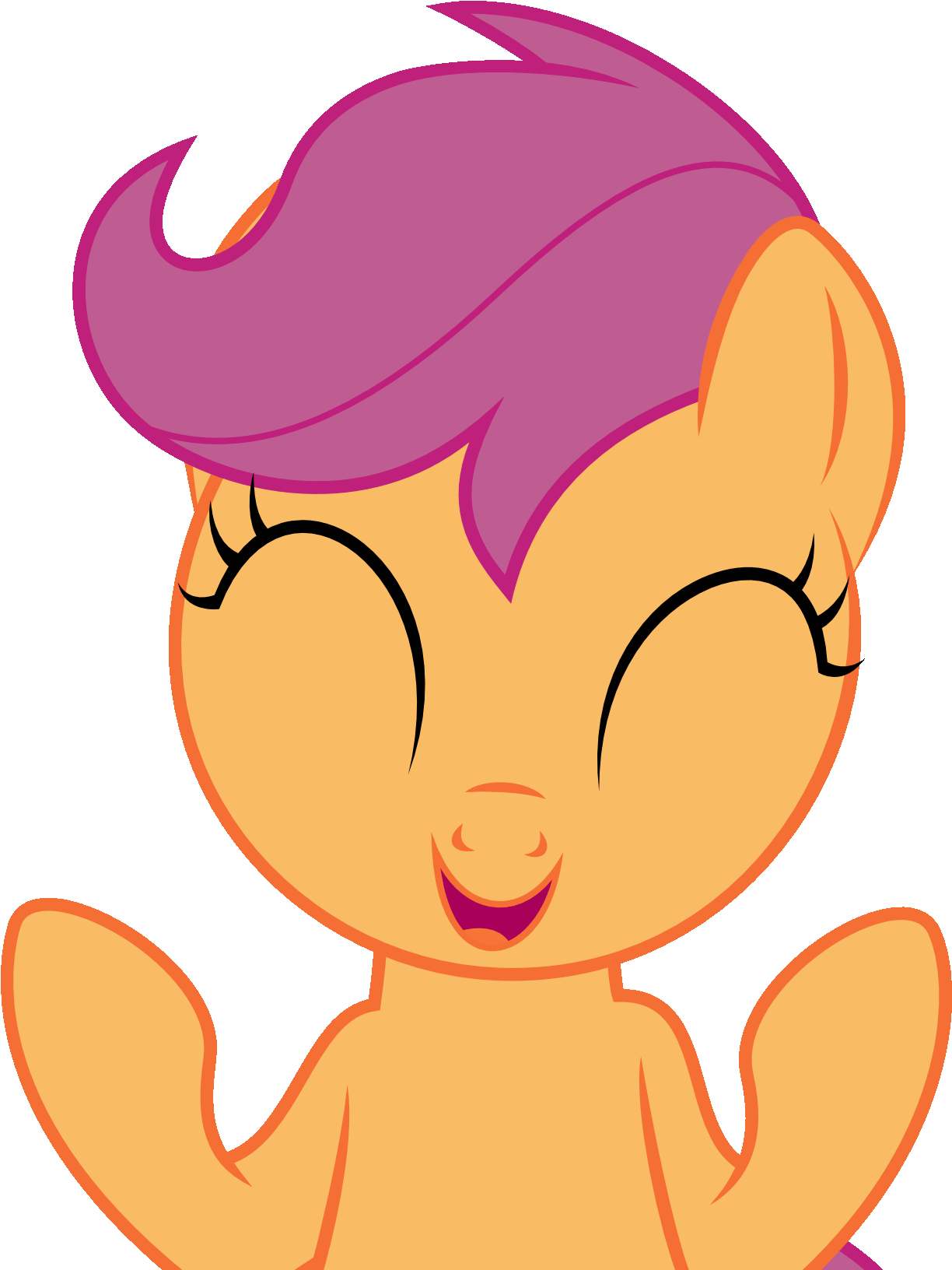 Sweetie Belle Rarity Pinkie Pie Scootaloo Pony Pink - Speaking Animated Gif Clipart (2130x1632), Png Download