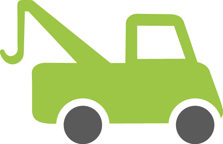 Towing Service Orlando - Tow Truck Clipart (768x497), Png Download