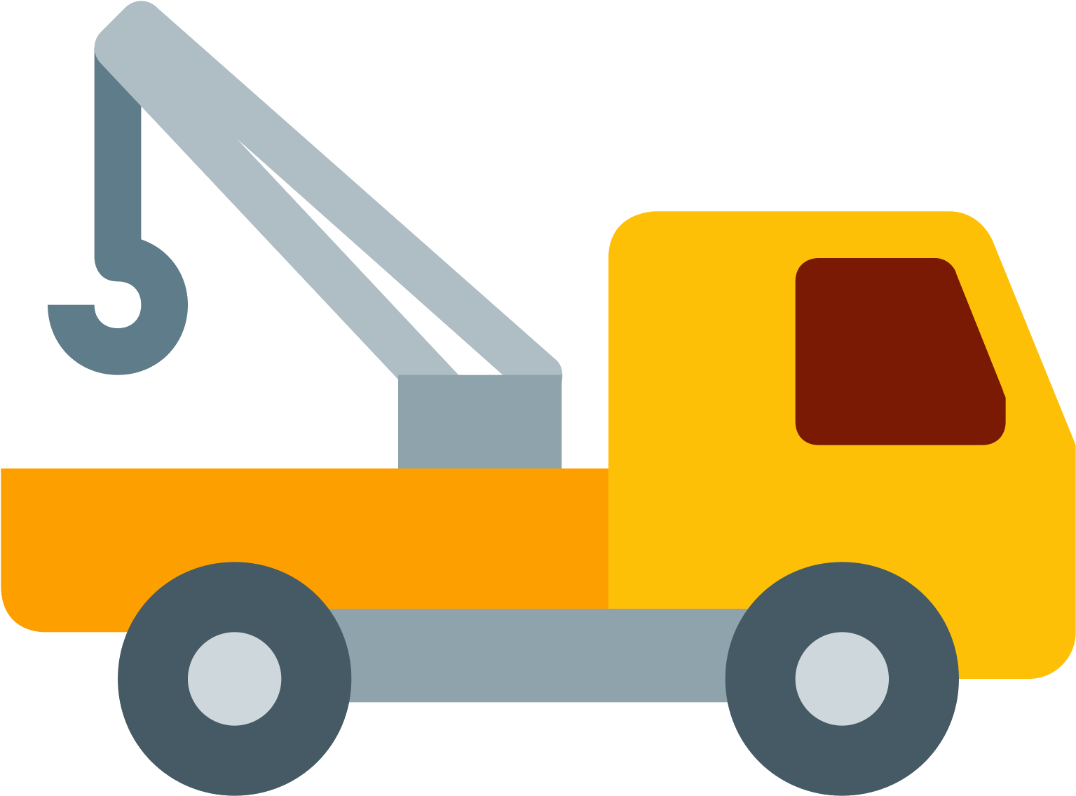 Tow Truck Icon - Icon Tow Truck Free Clipart (1600x1600), Png Download