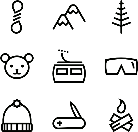 Mountain Icons - Icon Clipart (600x564), Png Download