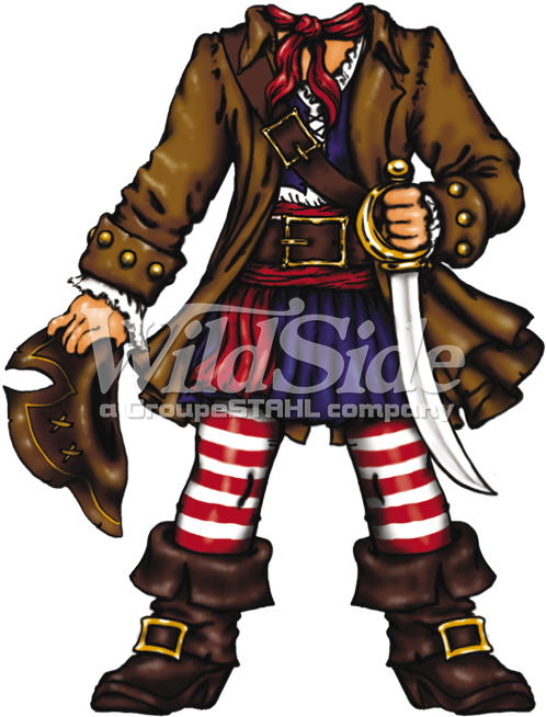 Pirate Captain - Jpeg Clipart (675x675), Png Download