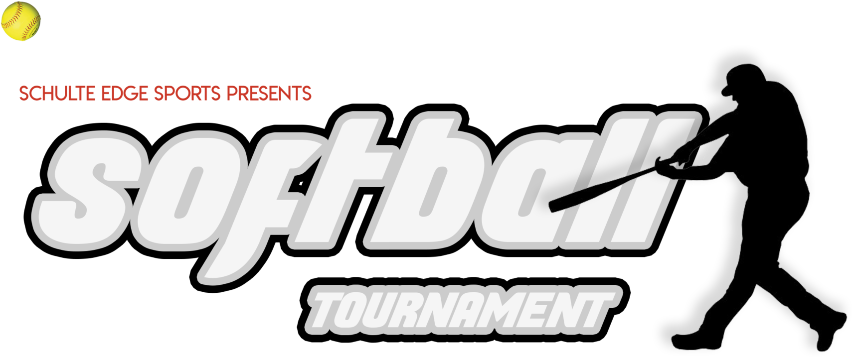 2018 Ses Slow Pitch Softball Tournament Clipart (2500x1136), Png Download