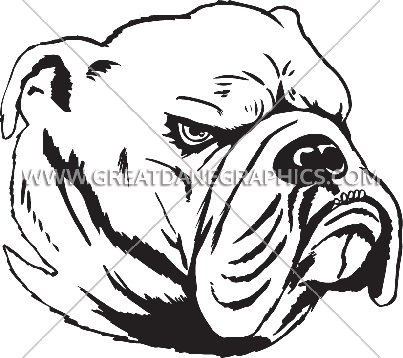 Black And White - Feyenoord Buldog Clipart (825x732), Png Download