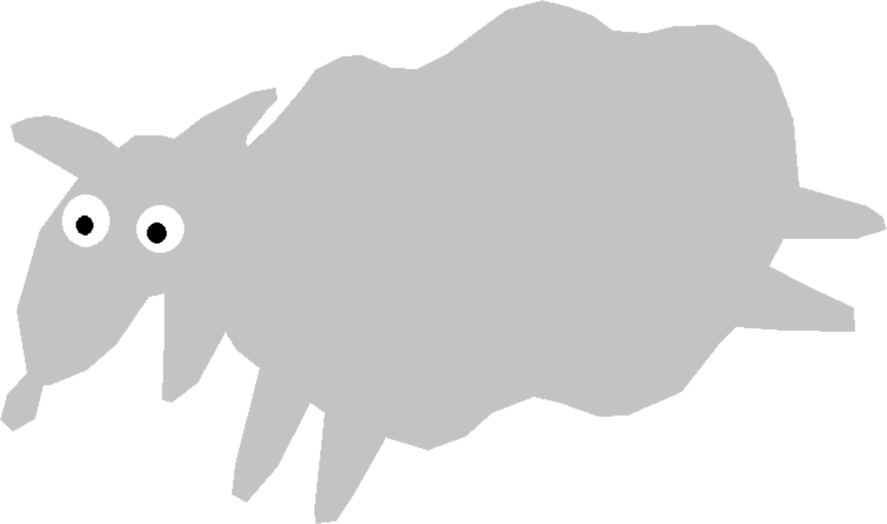 Sheep Rabbit Computer Icons Mammal Canidae - Clip Art - Png Download (1269x750), Png Download