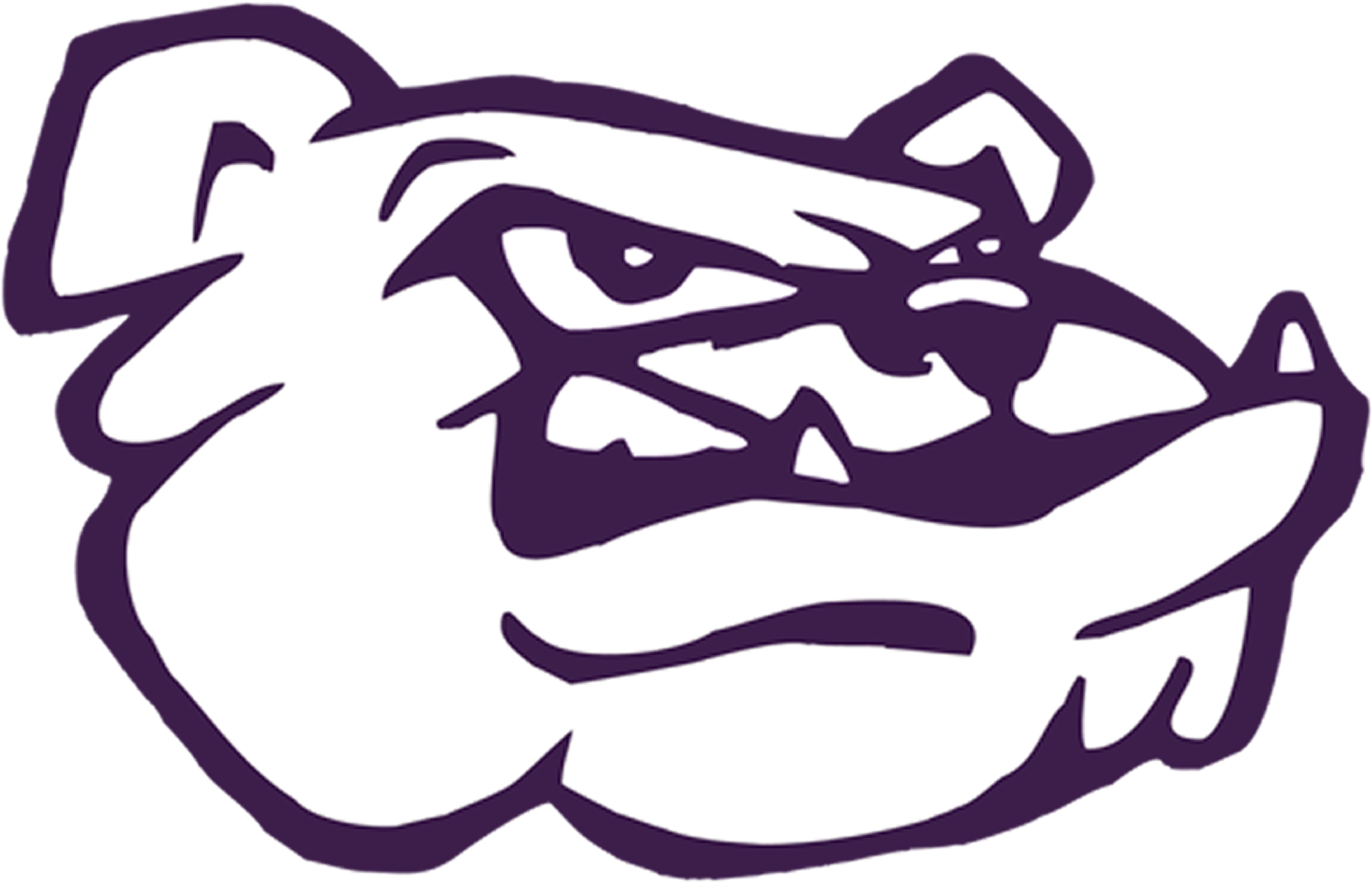 School Logo - Smyrna Bulldogs Clipart (2732x1728), Png Download