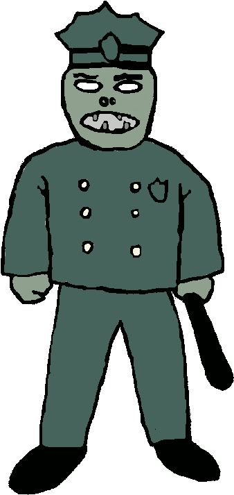 Police Clipart (448x746), Png Download