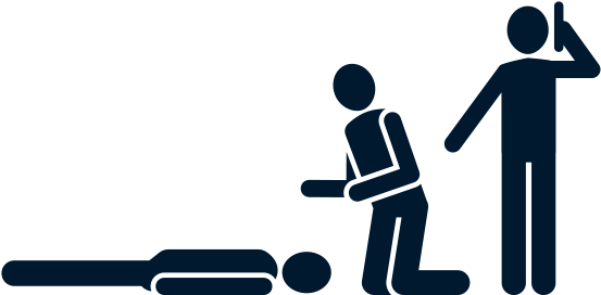 Slip And Fall Accidents Clipart (1112x562), Png Download