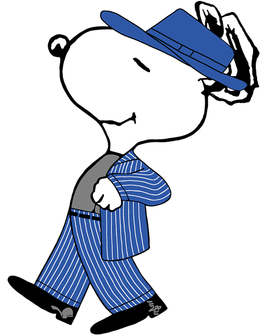 Bleed Area May Not Be Visible - Snoopy Clipart (540x700), Png Download