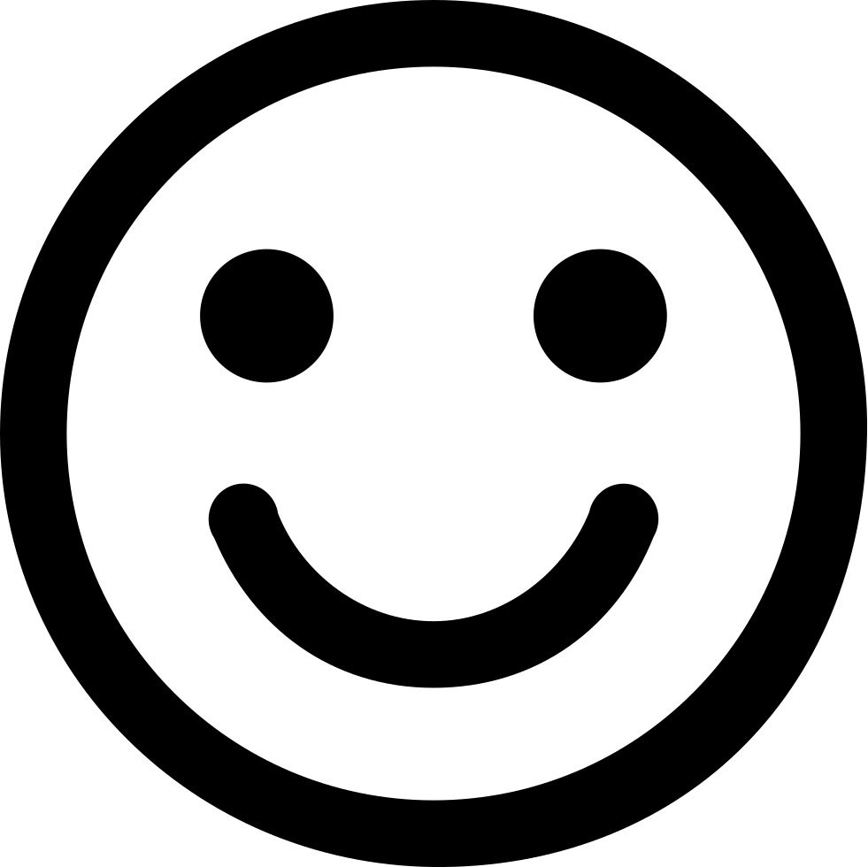 Emoji Svg Png Icon Free Download 139247 Onlinewebfonts - Play Button Icon Png Clipart (981x980), Png Download