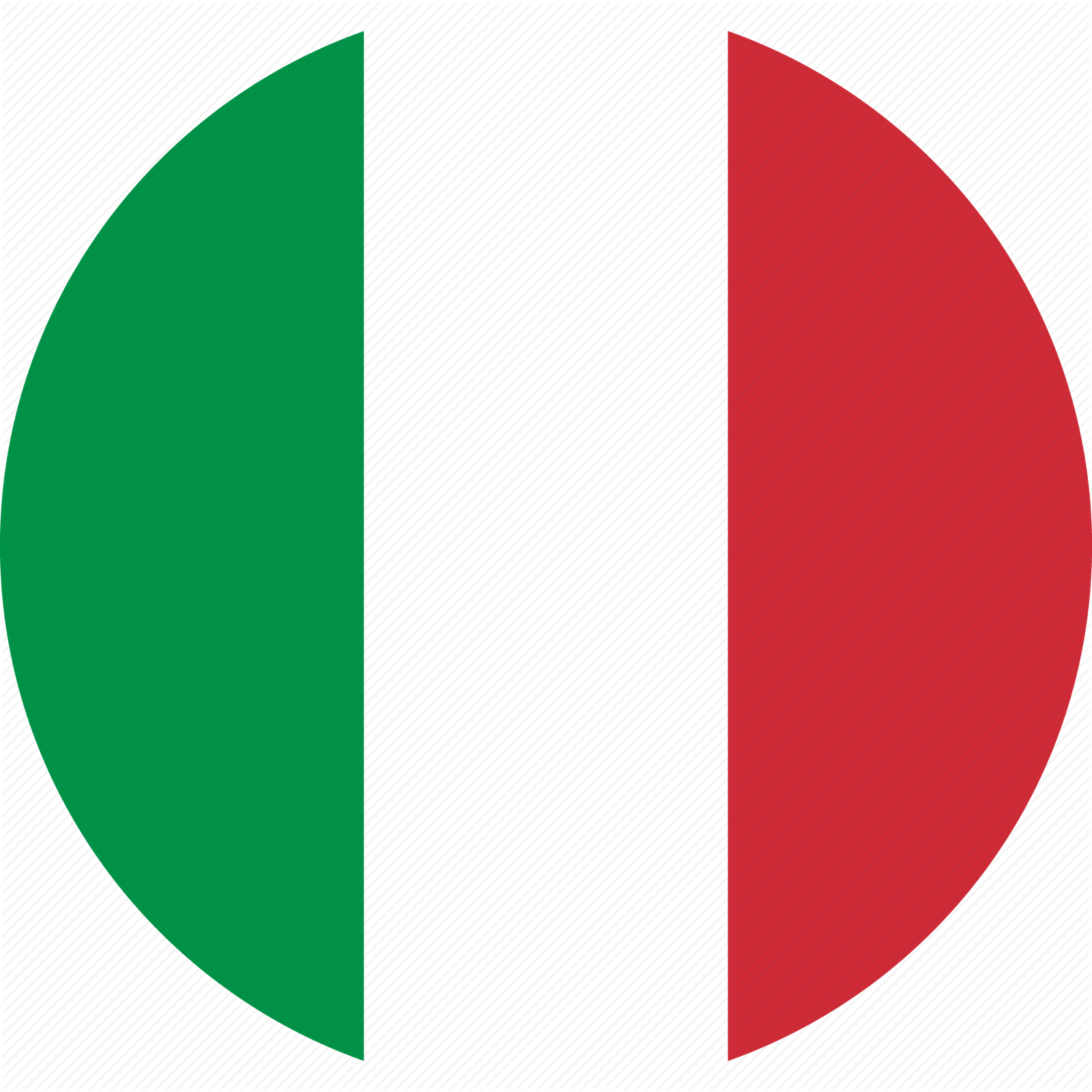 Italy Flag Claim Your Citizenship - Circle Clipart (1600x1600), Png Download