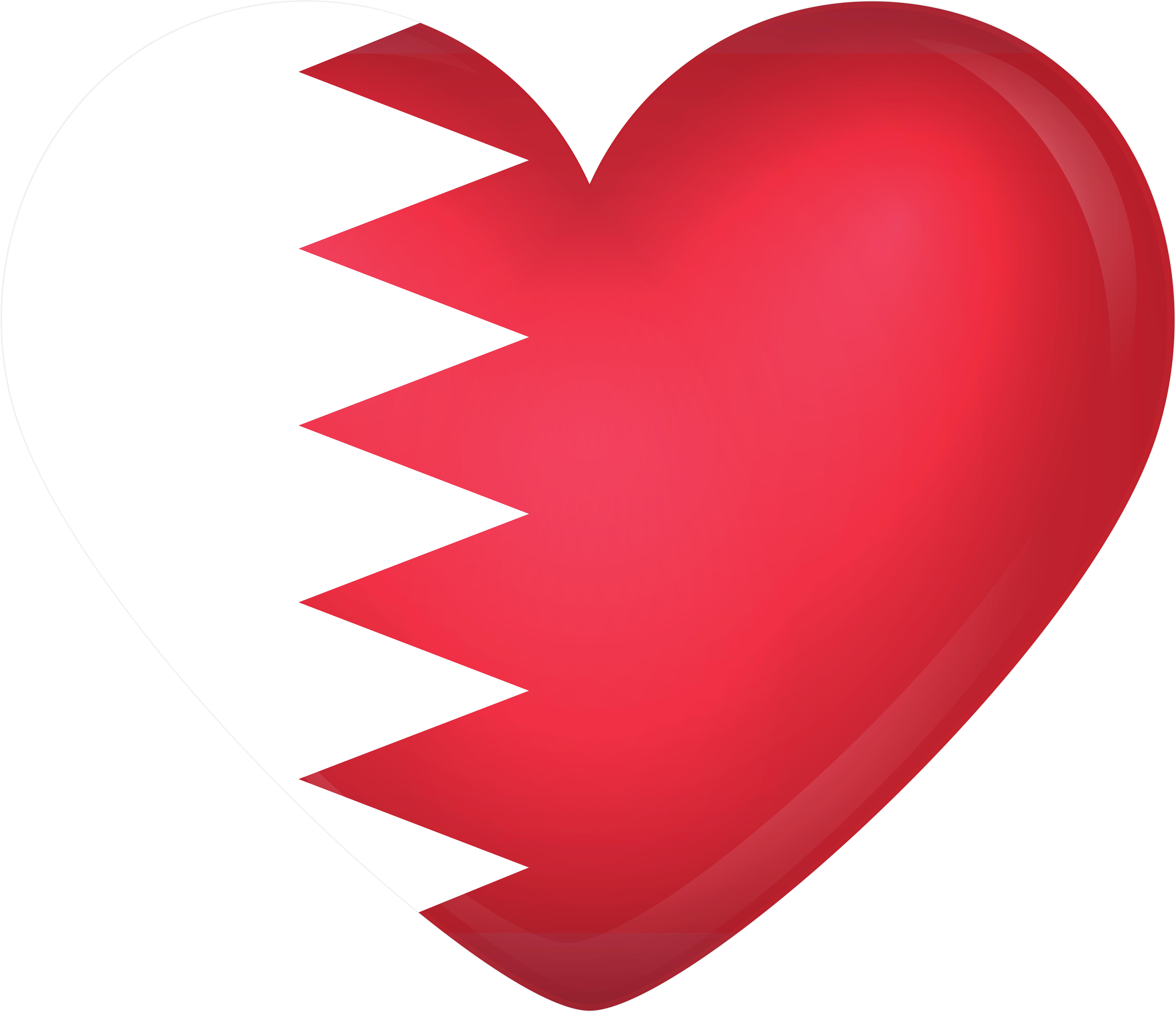 High Resolution Bahrain Flag Clipart (6000x5157), Png Download