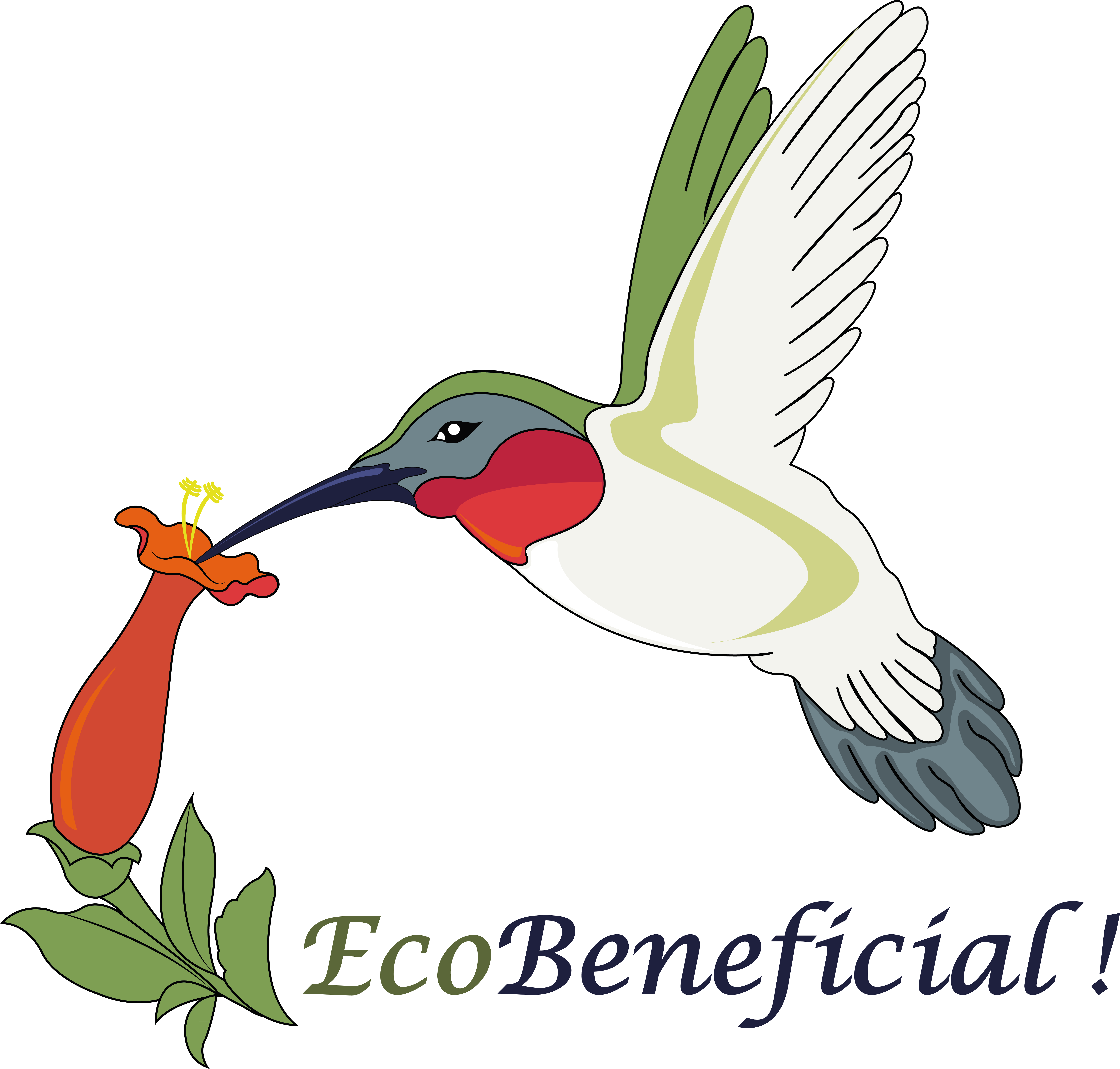 Ecobeneficial Logo - Garden Design Clipart (6947x6631), Png Download