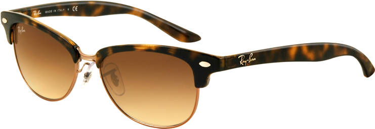 Ray Ban 4132 Cathy Clubmaster - Ray Ban Herre Solbriller Clipart (760x430), Png Download