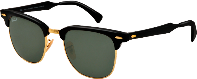 Ray Ban Clubmaster Aluminum Sunglasses - Ray Ban Clubmaster Aluminum Rb3507 136 N5 Clipart (1000x800), Png Download
