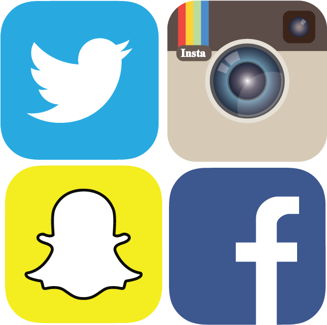 Social Media Management - Follow Us On Social Media Png Clipart (1000x650), Png Download