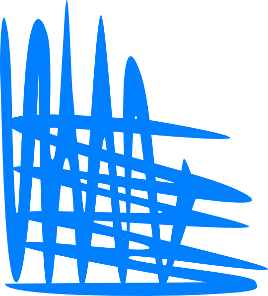 Blue Cross Hatch Shading Bottom Left Corner Svg Clip - Png Download (540x596), Png Download