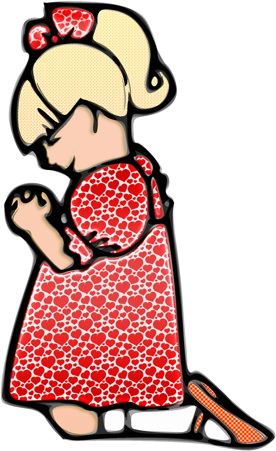 A Perennial Christmas Favorite Is The 1947 Movie, Miracle - Prayer Clipart (484x720), Png Download