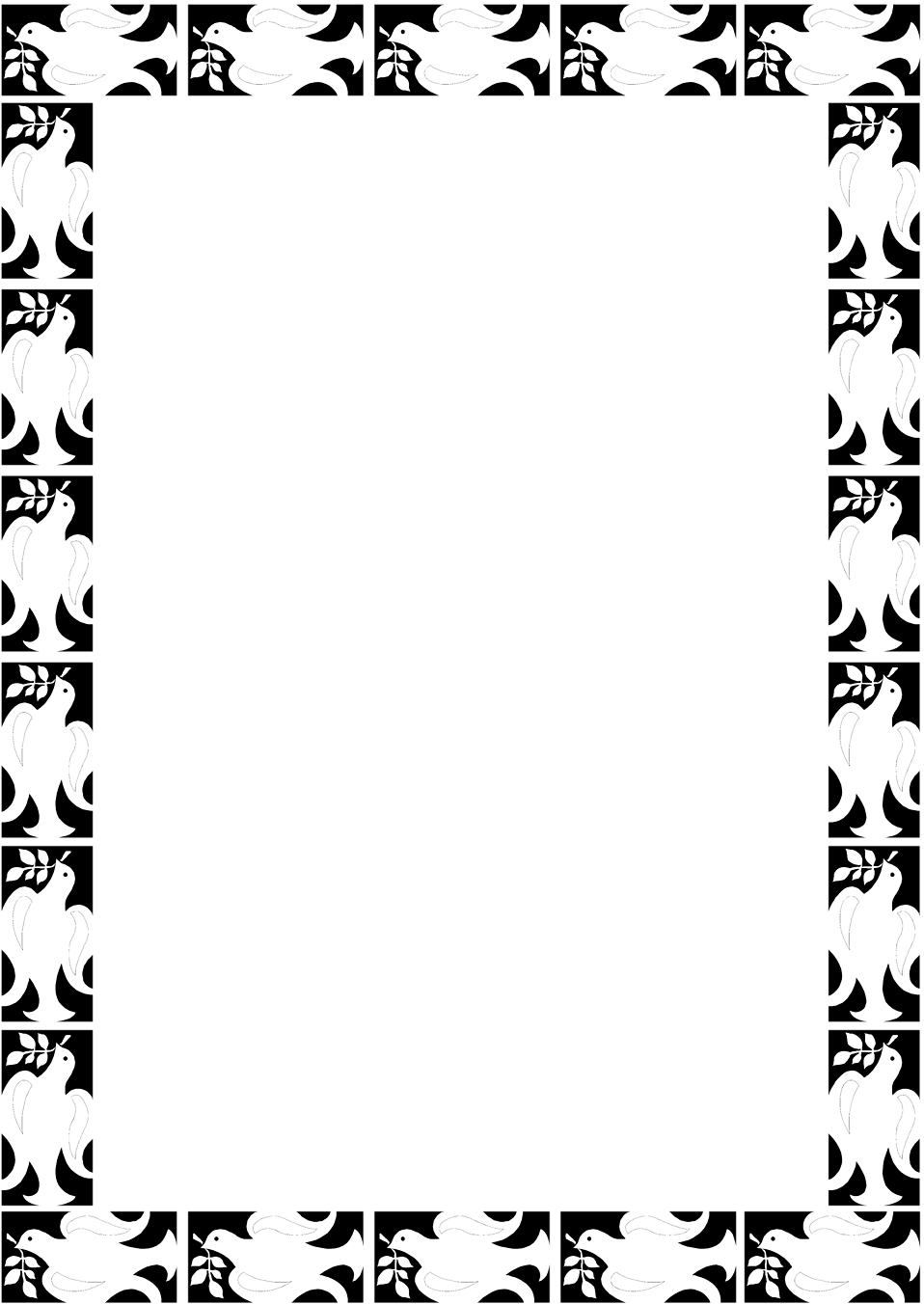 Funeral Clip Art Borders Blanks Borders Clip Art Funeral - Rome Has Spoken - Png Download (958x1352), Png Download