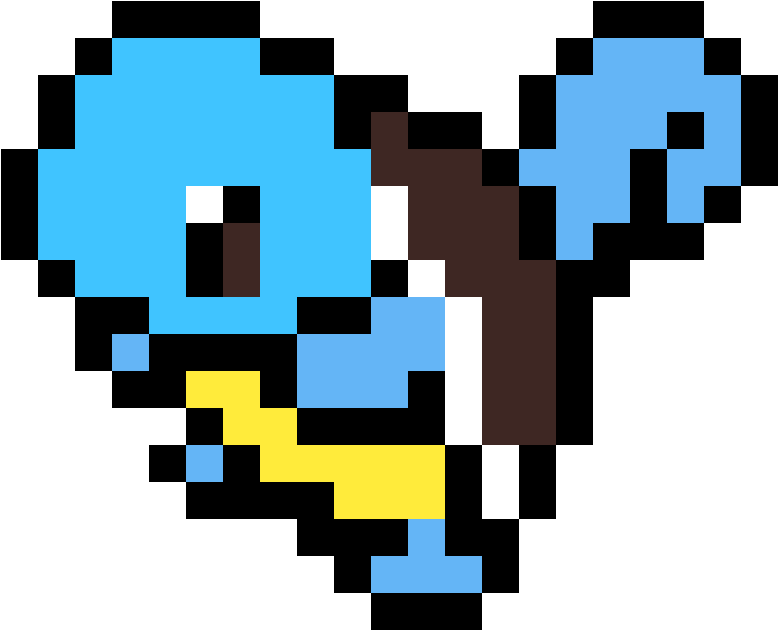 Pixilart By Chickorita - Dibujos Cuadriculados De Pokemon Clipart (1184x1184), Png Download