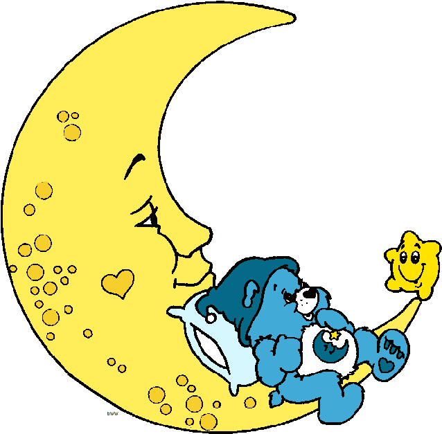 Images Were Colored And Clipped By Cartoon Clipart - Месяц Рисунок - Png Download (656x654), Png Download