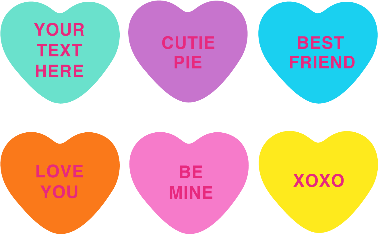 Love-hearts Love Heart, Clip Art, Illustrations - Your Image Here - Png Download (1355x860), Png Download