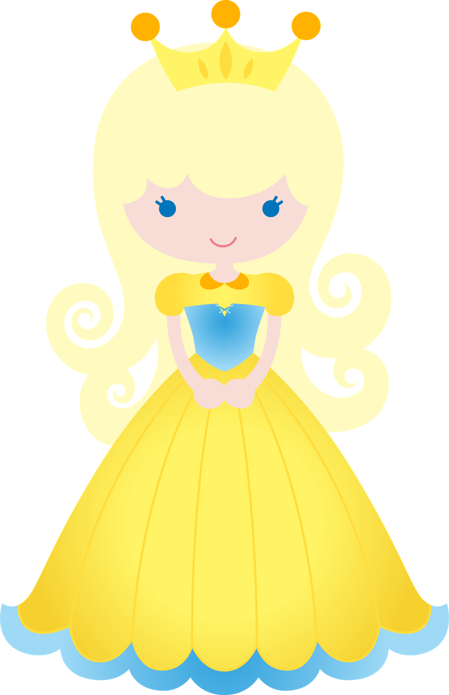 Princesas E Fadas - Fairy Clipart (900x1392), Png Download