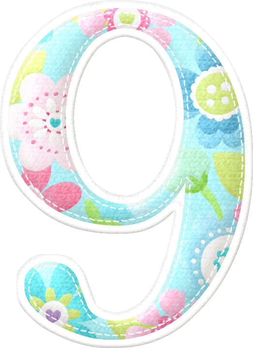 Numbers ‿✿⁀ - Alphabet Clipart (522x719), Png Download