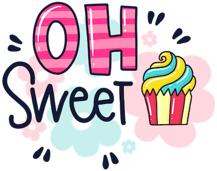 Inspirational Funny Dooodle Quotes & Stickers Messages - Colorful & Fun Sweet Life Ceramic Coffee Mug Clipart (618x618), Png Download