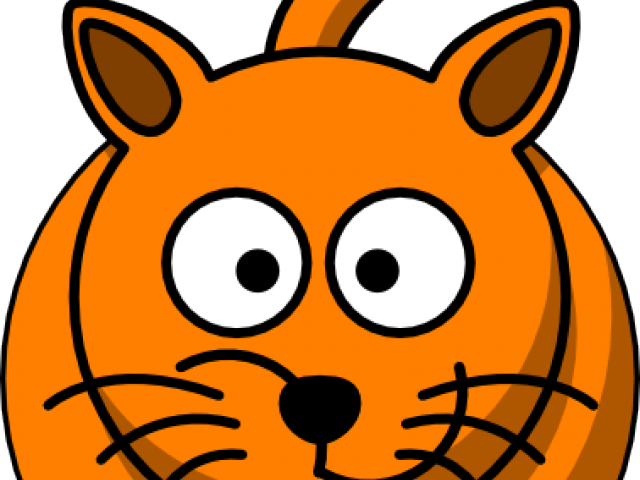 Funny Cat Clipart - Cartoon Clip Art - Png Download (640x480), Png Download