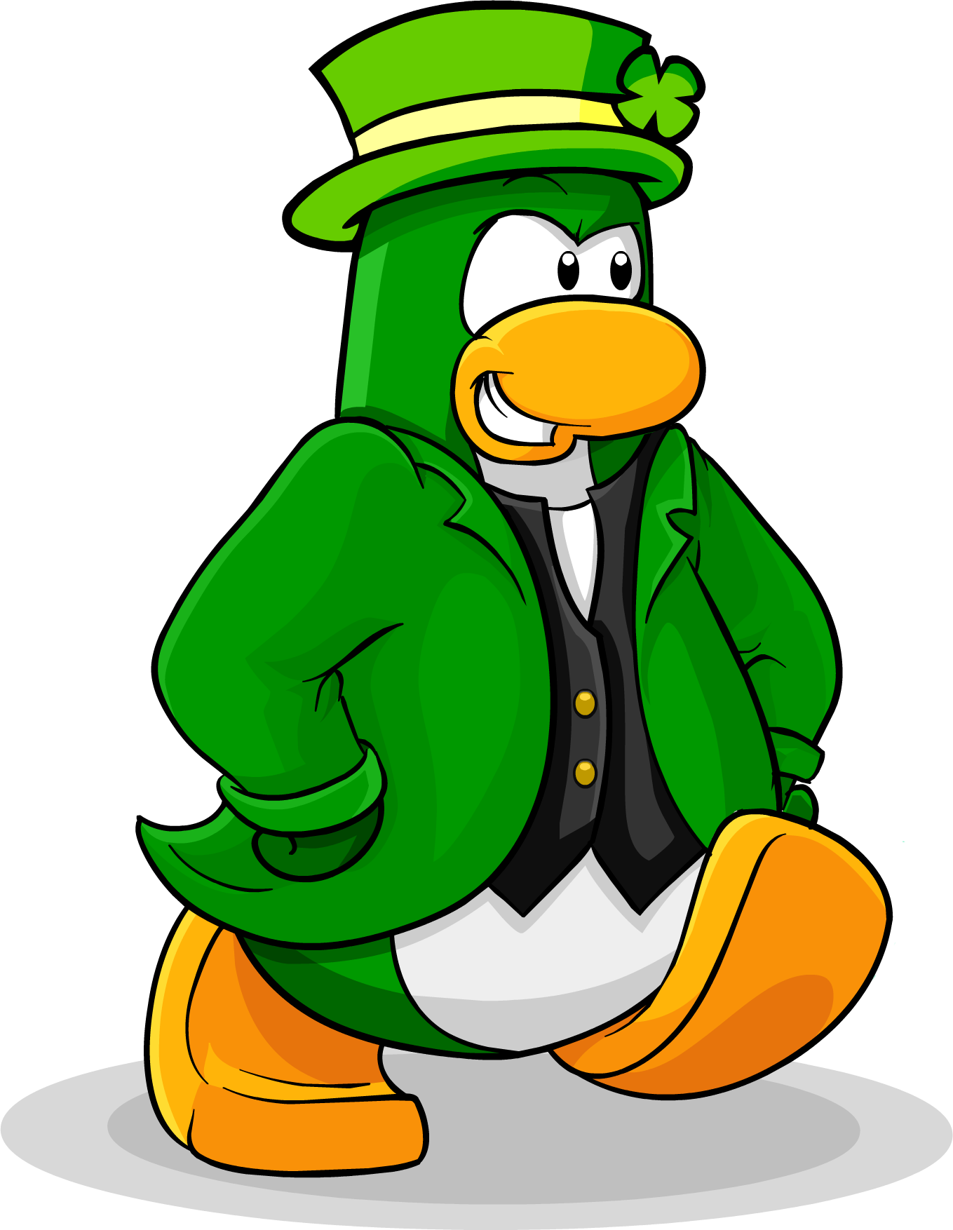 Leprechaun Clipart File - Club Penguin - Png Download (1359x1754), Png Download