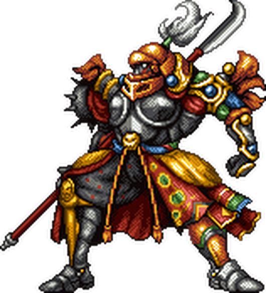 照片 - Gilgamesh Ff6 Clipart (530x584), Png Download