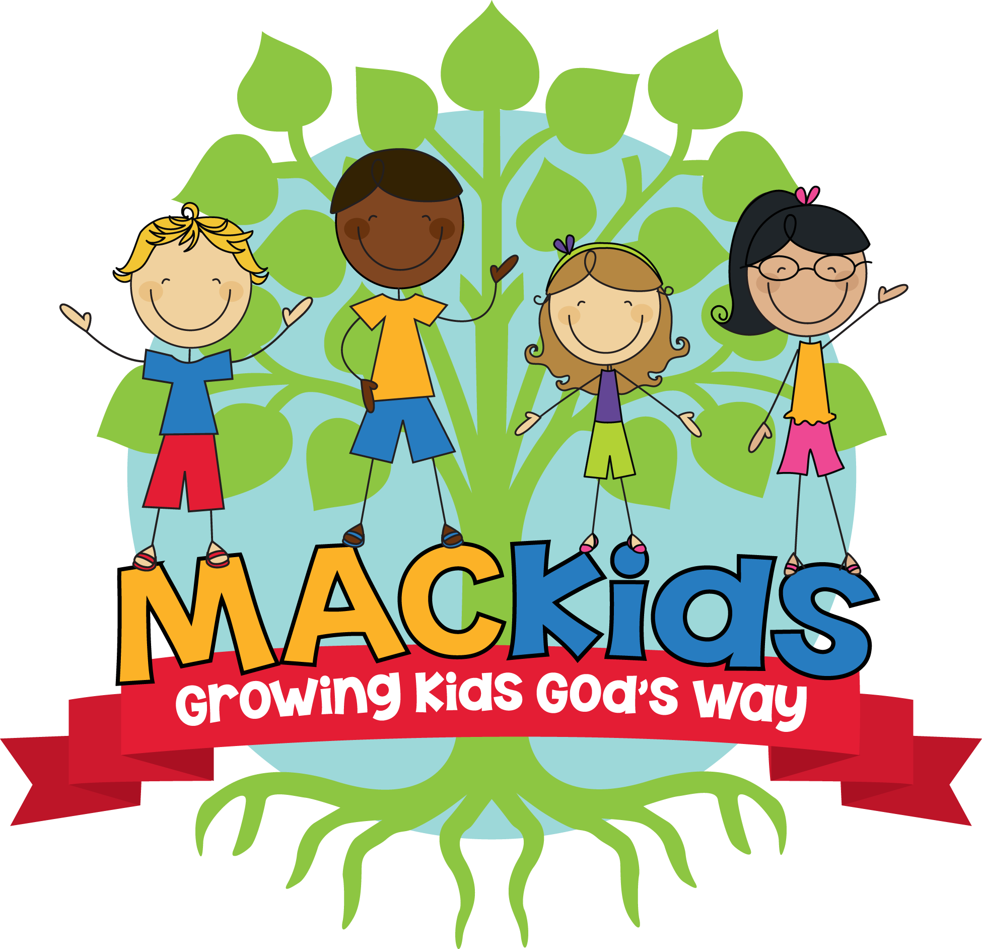Welcome To Mac Kids - Cartoon Clipart (1950x1884), Png Download